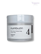 Numbuzin | No.4 Pore Zero Peeled Egg Toner Pad