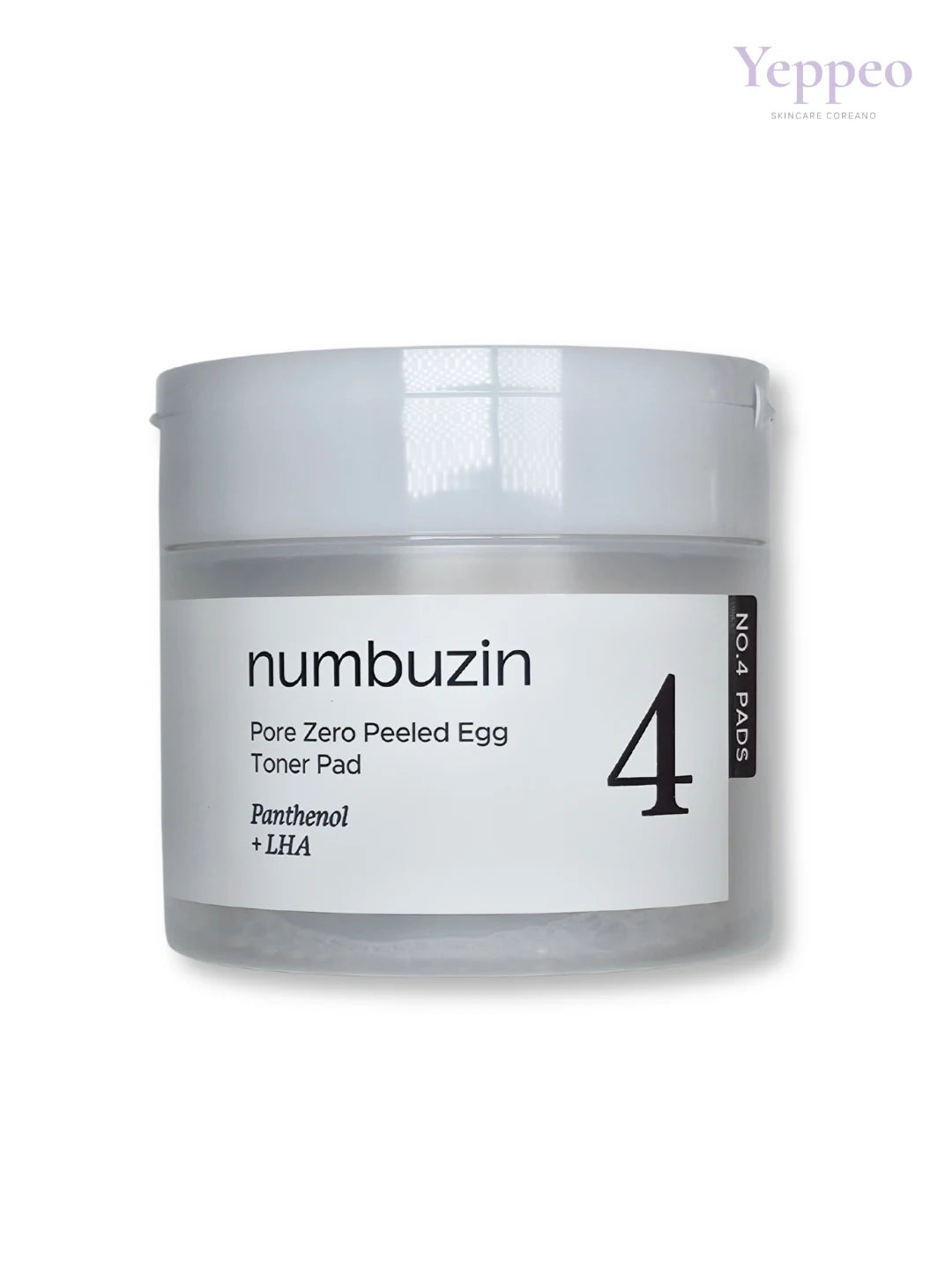Numbuzin | No.4 Pore Zero Peeled Egg Toner Pad