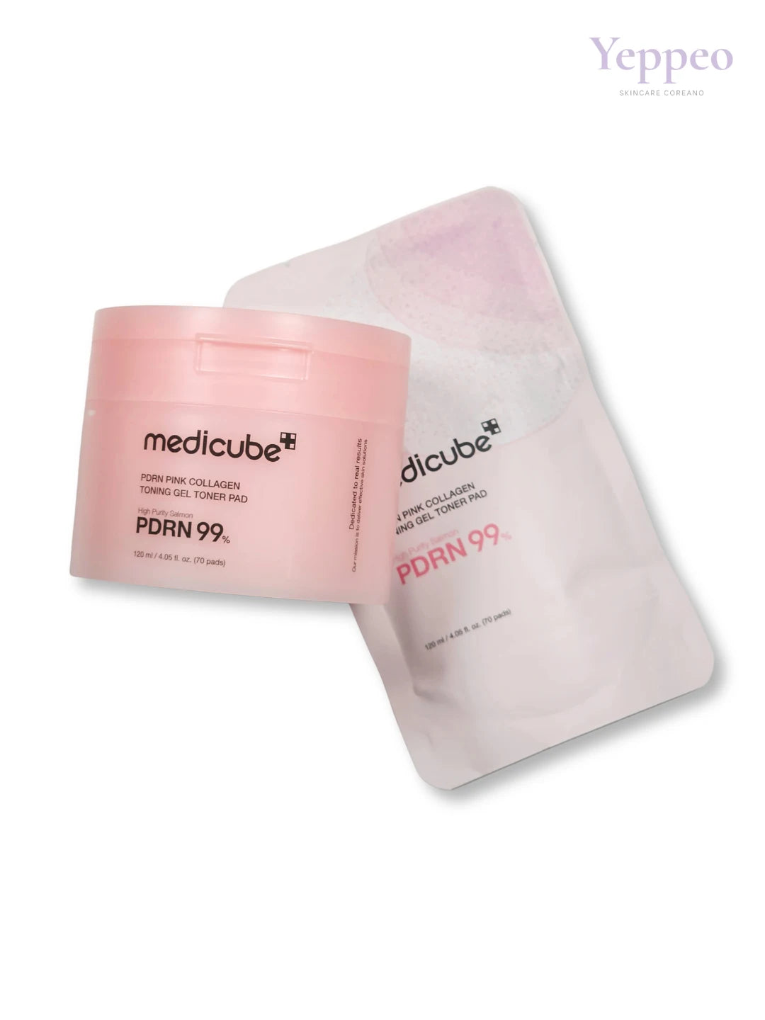 Medicube | PDRN Pink Collagen Toning Gel Toner Pad