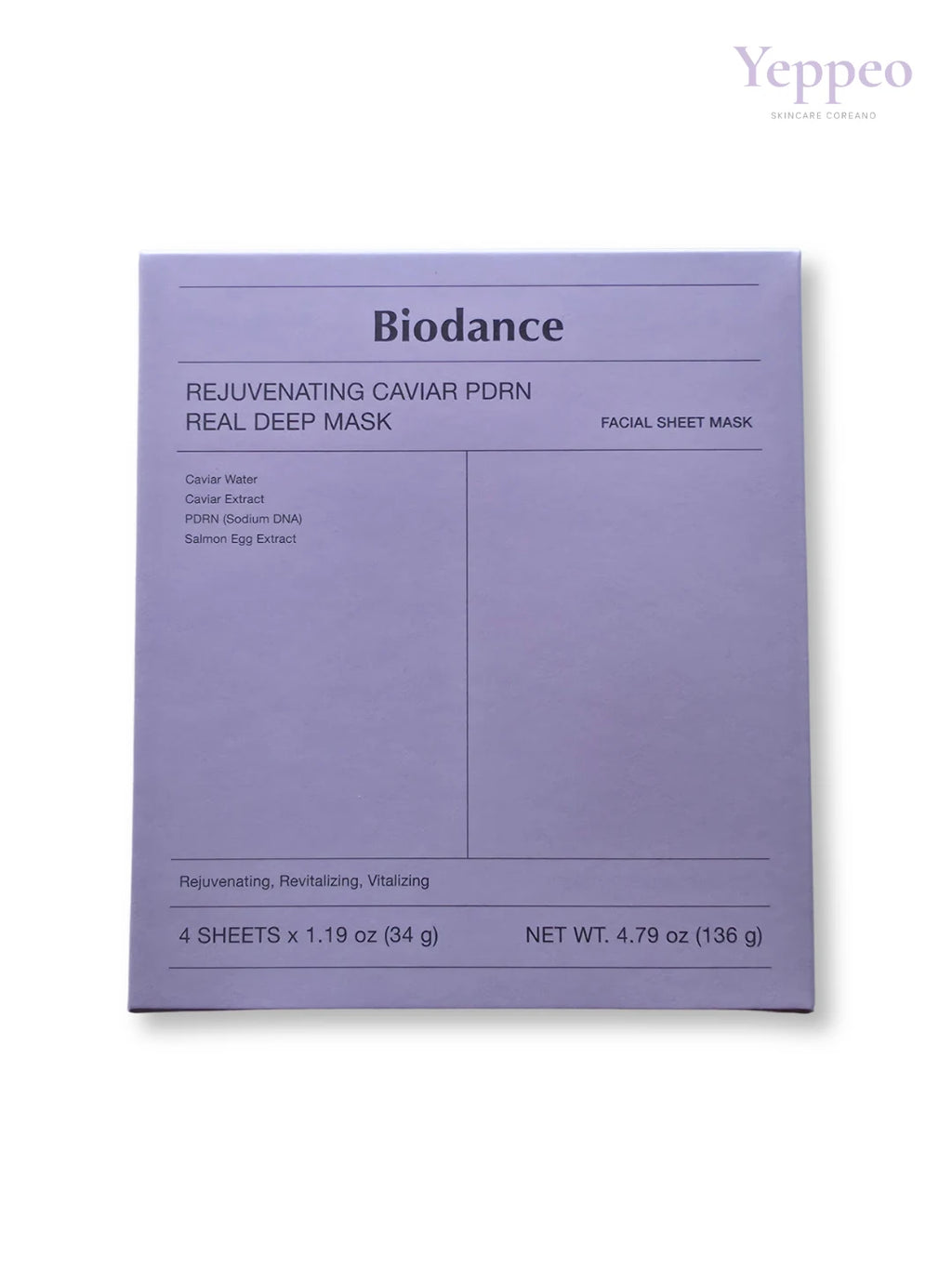 Biodance | Rejuvenating Caviar PDRN Real Deep Mask