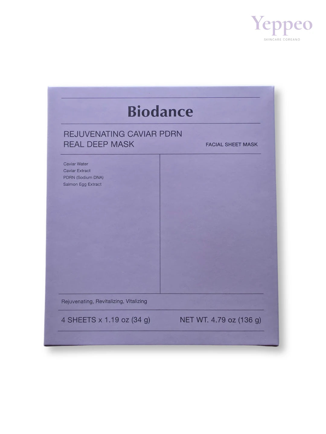 Biodance | Rejuvenating Caviar PDRN Real Deep Mask