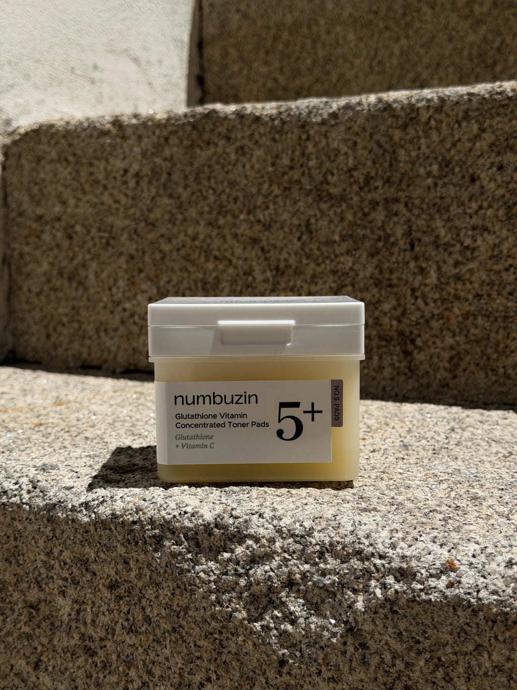 Numbuzin | No.5+ Glutathione Vitamin Concentrated Pad