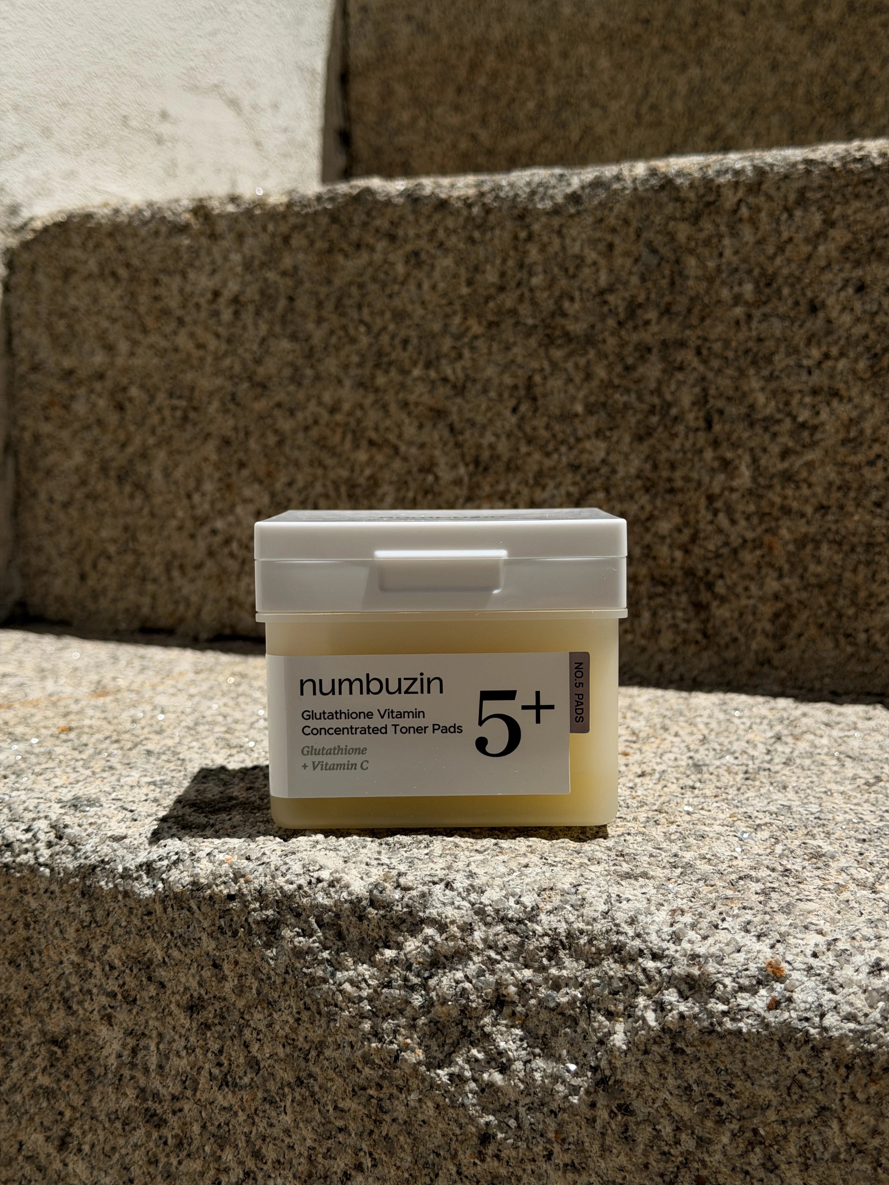 Numbuzin | No.5+ Glutathione Vitamin Concentrated Pad